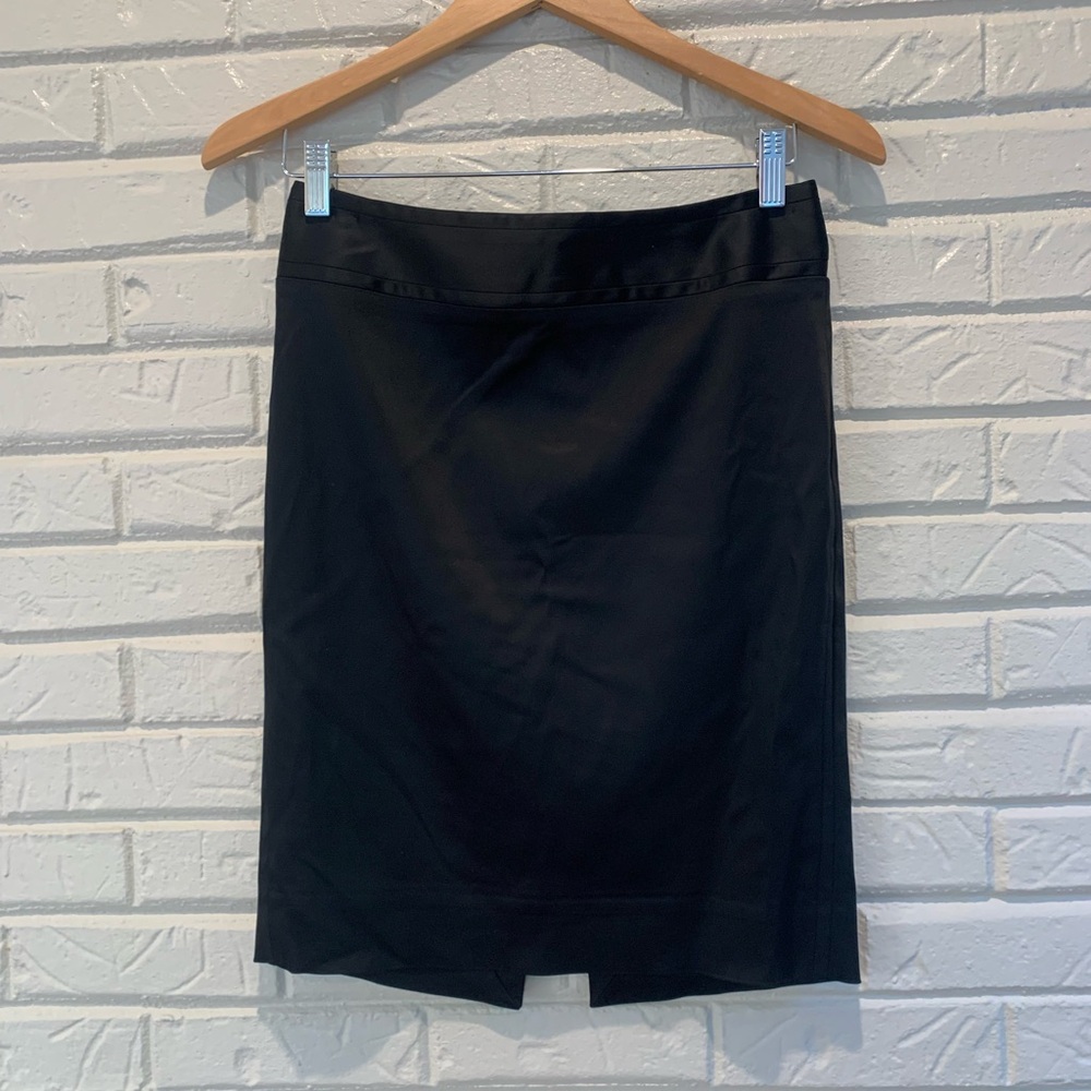 Black Silk-Like Skirt
